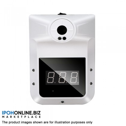 Non-contact Infrared Forehead Thermometer For Adults Kids Infants Surface of Objects LCD Display Wall Mount Self-service 0.5S Quick Test with Alarm without Battery Non-contact Infrared Forehead Thermometer For Adults Kids Infants Surface of Objects LCD Display Wall Mount Self-service 0.5S Quick Test with Alarm without Battery